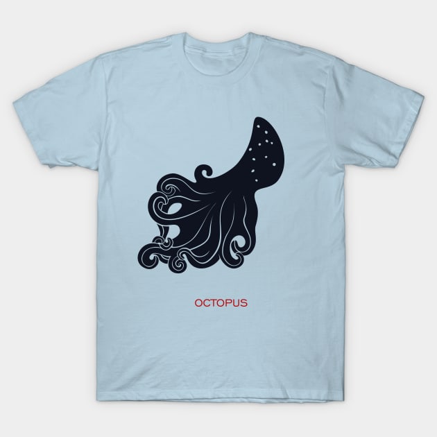 Octopus T-Shirt by masha